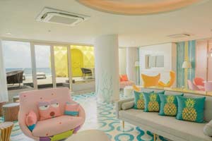 The Pineapple Suite at Nickelodian Riviera Maya Resort 